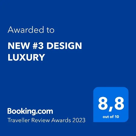 New #3 Design Luxury Appartement *
